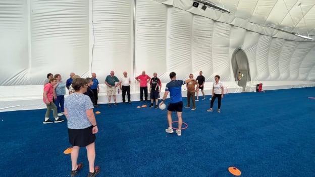 The first ever Walking Gaelic football match will take place in the University of Galway Connacht GAA Airdome on Wednesday, July 5.