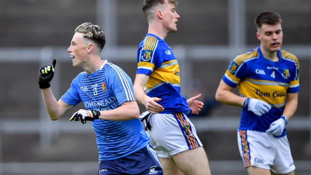 Devon Hill netted a first half goal for St Joseph's, Rochfortbridge in the Leinster Colleges Senior A Football Final.