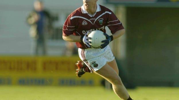 Lar Wall in action for Arles-Kilcruise in the 2003 AIB Leinster Club SFC.