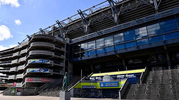 The entrance to the GAA Museum under the Cusack Stand at Croke Park.
