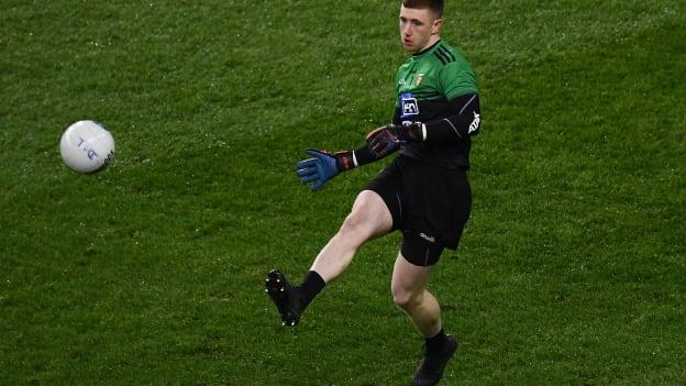 Shaun Patton's accurate distribution is key to Donegal's attacking gameplan. 