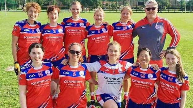 The Copenhagen GAA ladies football team. 