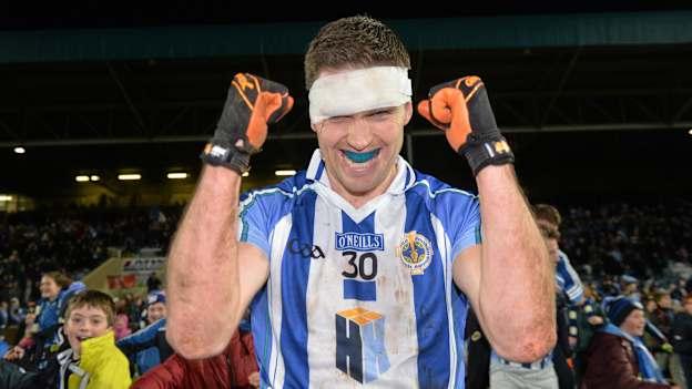 Conal Keaney celebrates after the AIB GAA Football Senior Club Championship, Semi-Final.
