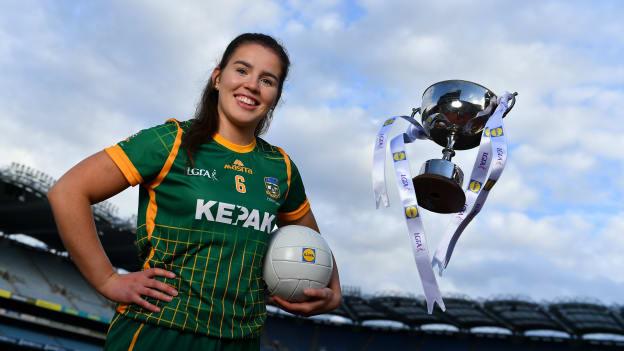 Meath ladies football team captain, Shauna Ennis. 