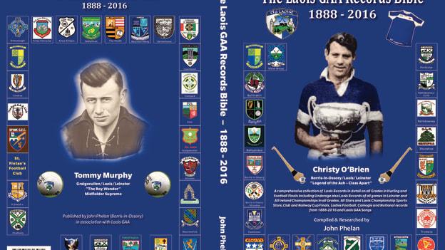 The Laois GAA Bible, compiled by John Phelan, has been a building block for much of Eoin's work. 
