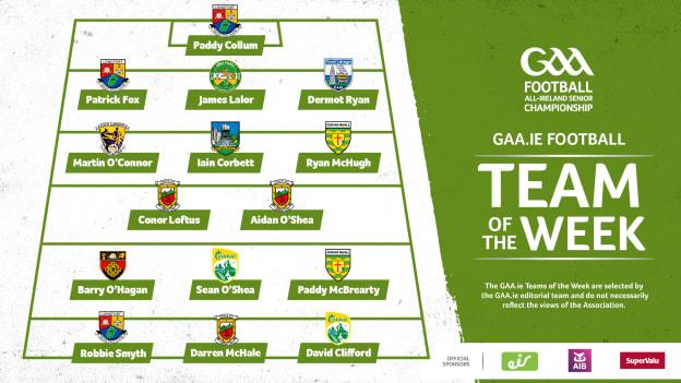 This week's GAA.ie Football Team of the Week.
