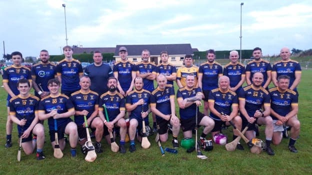 The St. Finbarr's team that played the club's first adult fixture for 60 years in a challenge match last July. 