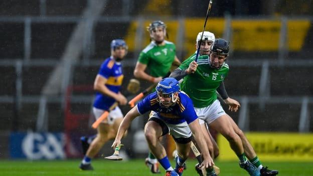 John McGrath in action for Tipperary against Limerick in the 2020 Munster SHC. 