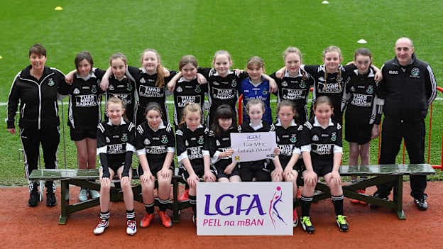 Tuar Mhic Éadaigh ag Blitz Gaeltachta Chumann Pheile na mBan i bPáirc an Chrócaigh sa bhliain 2018