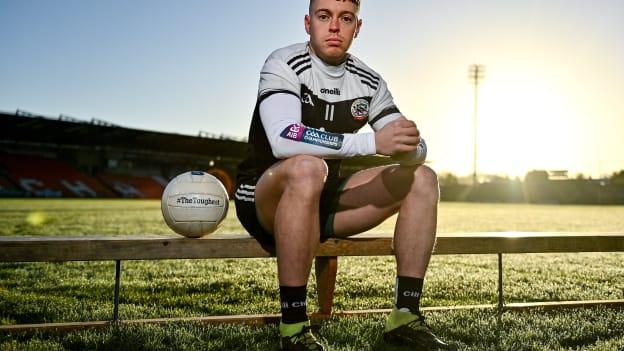 Kilcoo GAC footballer Jerome Johnston ahead of the AIB Ulster GAA Football Senior Club Championship Final, which takes place at 3:45pm at Athletic Grounds in Armagh this Sunday, January 16th and will see the Down champions take on Derrygonnelly Harps of Fermanagh. This year’s AIB Club Championships celebrate #TheToughest players in Gaelic Games - those who keep going and persevere no matter what. 