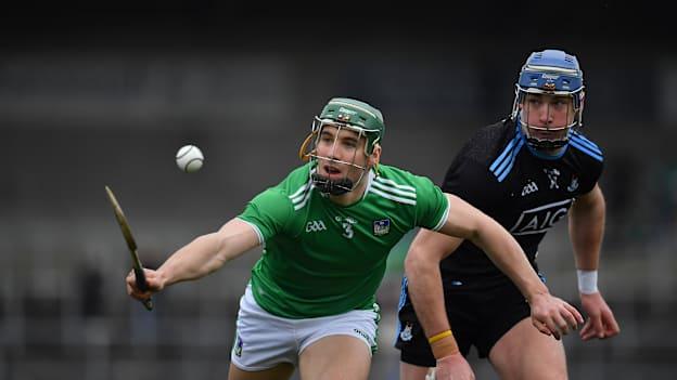 Sean Finn was in good form for Limerick against Dublin at Nowlan Park.