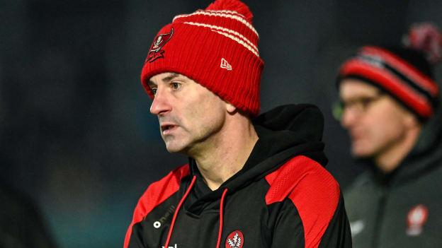 Derry senior football manager Rory Gallagher.