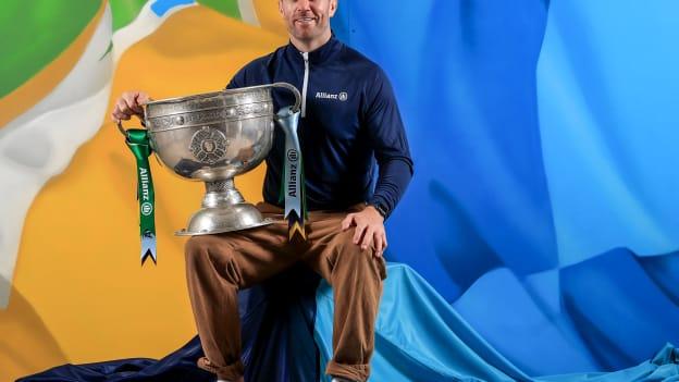 Pictured is Allianz ambassador and former Dublin Gaelic Footballer, Michael Darragh MacAuley ahead of this weekend’s GAA All-Ireland Senior Football Championship Final between Dublin and Kerry. This summer, Allianz, as proud new sponsors of the GAA All-Ireland Senior Football Championship, has been showcasing the Championship's all-encompassing nature and it’s direct connection to the Allianz Leagues by encouraging fans, coaches, volunteers and players to ‘Write Their Own Story’. Phot Credit ©INPHO/Dan Sheridan