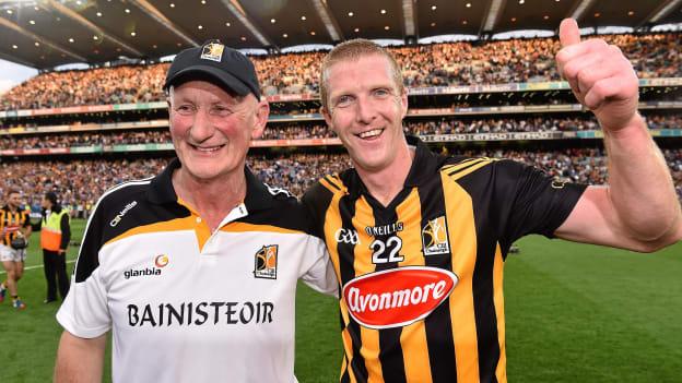 Brian Cody and Henry Shefflin following the 2015 All Ireland SHC Final at Croke Park.
