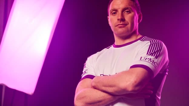 Cork footballer Brian Hurley at the announcement of UPMC as Official Healthcare Partner to the GAA/GPA at Croke Park in Dublin.