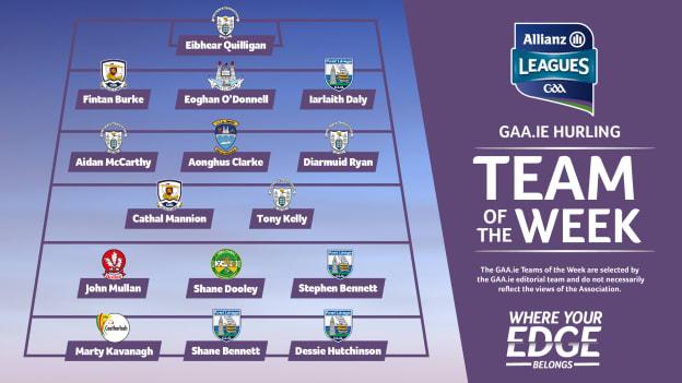 GAA.ie Hurling Team of the Week.