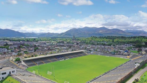 A drone shot of Fitzgerald Stadium in Killarney taken by Humphrey Kelleher. 