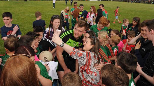 Aidan O Shea at the Irish TV Grounds in Ruilsip.