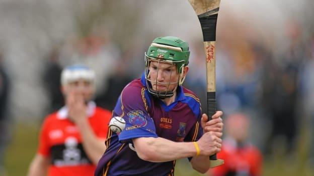Seamus Hickey in action for the UL Fitzgibbon Cup team. 