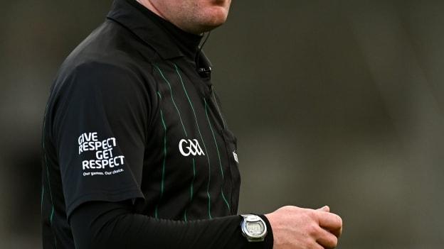 Seán Lonergan will referee next Sunday's Electric Ireland MFC Final. Photo by Eóin Noonan/Sportsfile