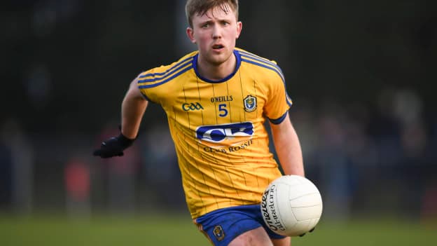 Ronan Stack during the Connacht FBD League Final last Sunday.