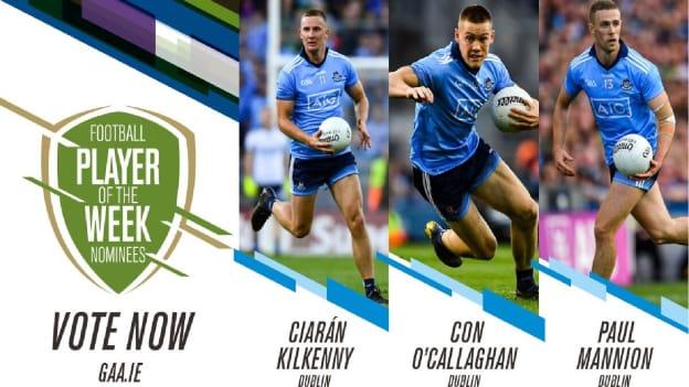 GAA.ie Footballer of the Week nominations