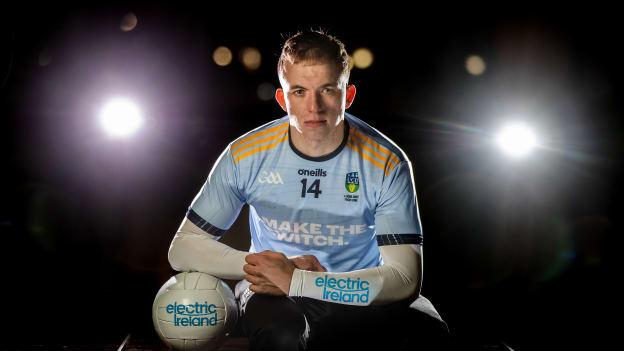 Kildare and UCD attacker, Brian McLoughlin, pictured at the launch the Electric Ireland Higher Education Championships. 