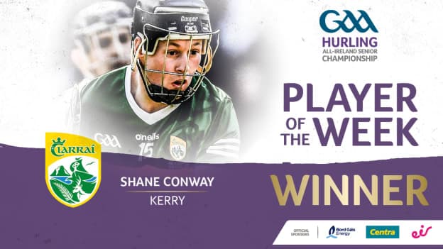 GAA.ie Hurler of the Week Shane Conway.