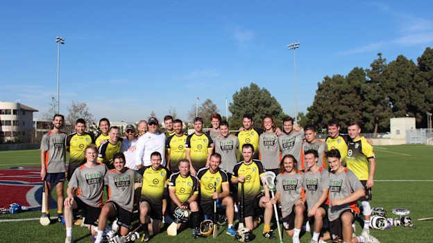 OC Wild Geese & Team Eire pictured after the 2018 Hurlacrosse exhibition game
