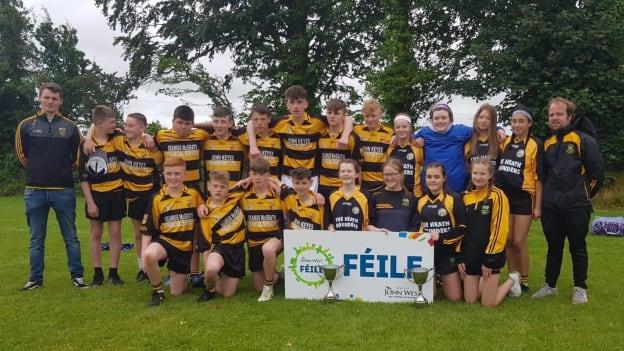 The Heath Rounders teams of Laois won the U-15 Girls and Boys John West Feile Na Gael titles last Sunday.