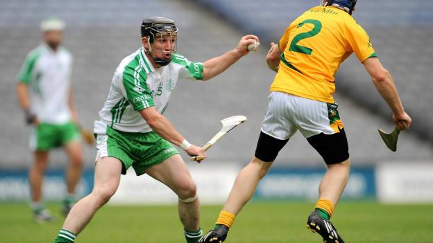 Kevin McMullan in action for London during the 2009 Nickey Rackard Cup Final against Meath at Croke Park.