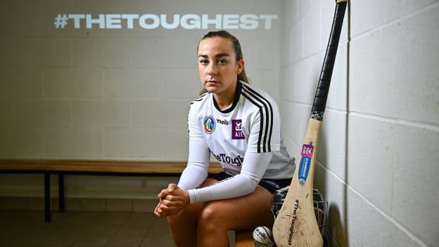 Ciara Phelan, Dicksboro, pictured ahead of this weekend’s AIB Camogie All-Ireland Club Championship semi-finals and for the release of the first full episode of ‘Meet #TheToughest’, a new content series from AIB that will showcase some of the final stages of this year’s AIB Camogie All-Ireland Club Championships, through footage captured by cameras worn by players for the first time in Gaelic Games. Photo by Harry Murphy/Sportsfile
