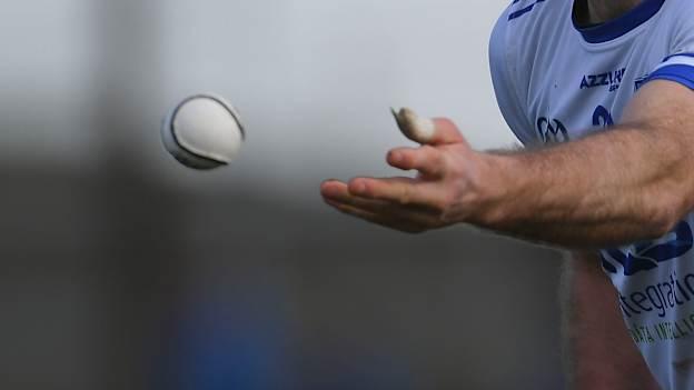 Handpassing is one of the core skills of hurling. 