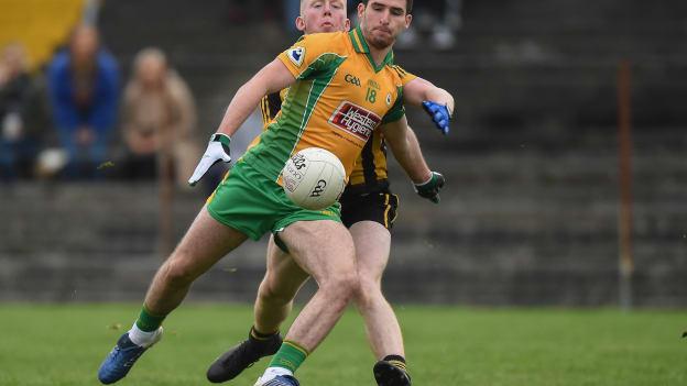 Martin Farragher netted a goal for Corofin at Tuam Stadium.