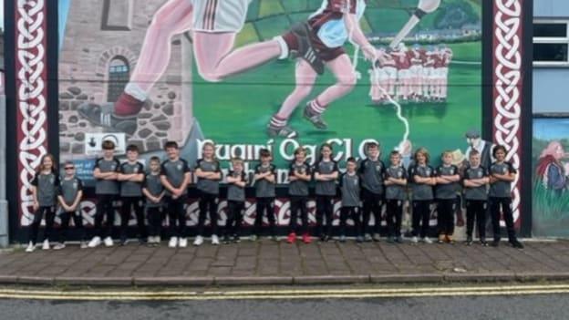 Rockland GAA U11 players pictured in Cushendall.