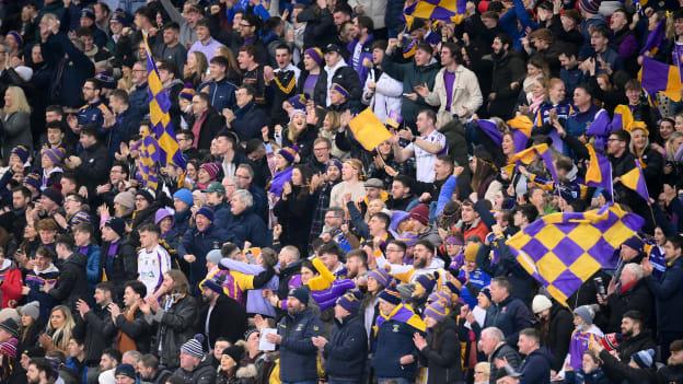 Kilmacud supporters pictured at the 2022 AIB All-Ireland Club SFC Final. 