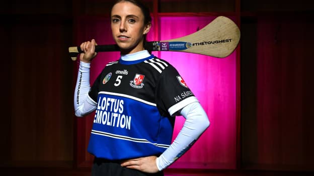 Niamh O'Callaghan, Sarsfields, pictured ahead of this weekend’s AIB Camogie All-Ireland Club Championship semi-finals and for the release of the first full episode of ‘Meet #TheToughest’, a new content series from AIB that will showcase some of the final stages of this year’s AIB Camogie All-Ireland Club Championships, through footage captured by cameras worn by players for the first time in Gaelic Games. Photo by Sam Barnes/Sportsfile