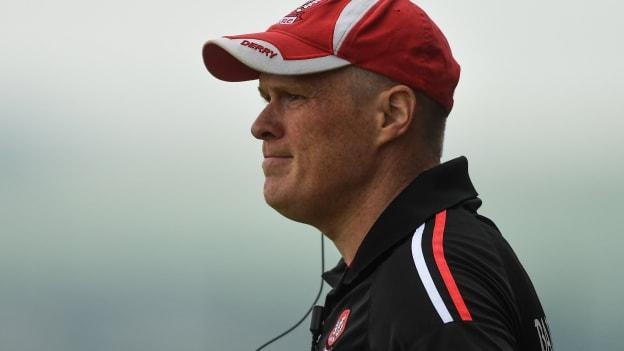 Derry manager Damian McErlain.