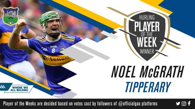 GAA.ie Hurler of the Week Noel McGrath.