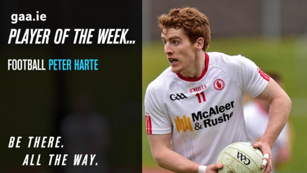 GAA.ie Football Player of the Week Peter Harte.