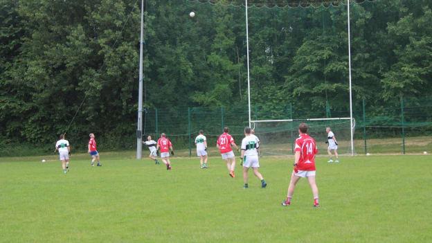 Action from the Regional Blitz tournament between Dublin's Erin’s Isle and Mayo's Bohola Moy Davitts.