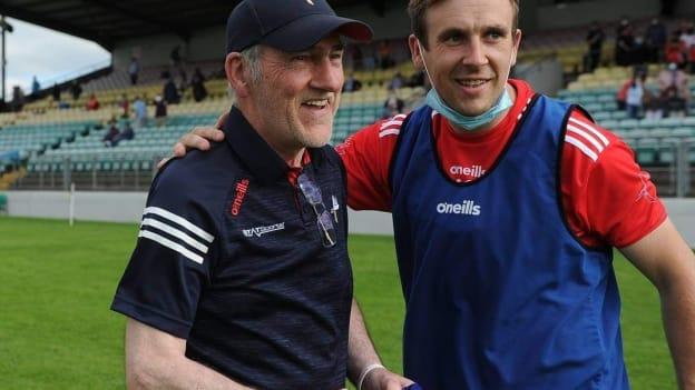 Louth football manager, Mickey Harte.