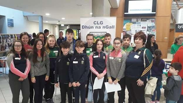 Buncrana club members at the Donegal GAA Youth Matters Conference.