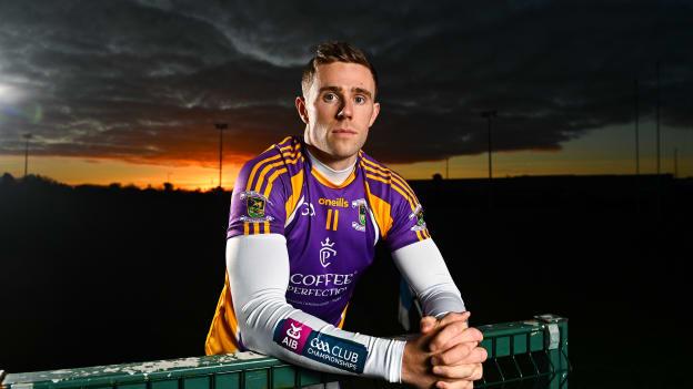 Kilmacud Crokes footballer Paul Mannion in attendance at the AIB Leinster GAA Football Senior Club Final Media Day at MW Hire O'Moore Park in Portlaoise, ahead of the AIB GAA Leinster Senior Club Football Championship Final, which takes place at Croke Park, this Saturday, January 8th at 5pm and will be broadcast live on RTE 2.
