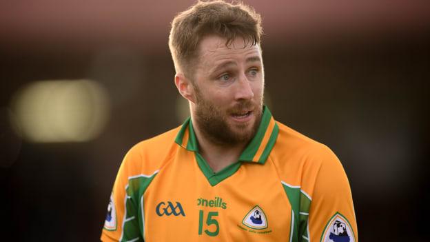 Corofin captain Mícheál Lundy.