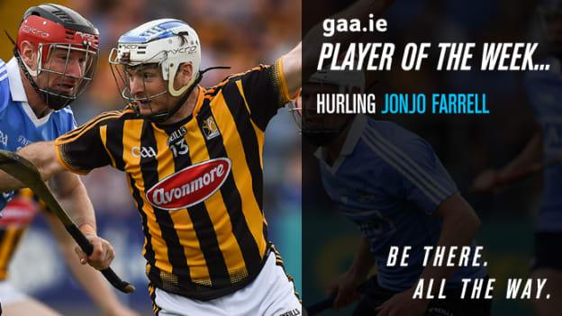 Hurling Player of the Week Jonjo Farrell.