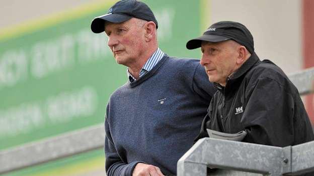 Kilkenny hurling manager, Brian Cody, right, pictured with the GAA's National Hurling Development Manager, Martin Fogarty. 