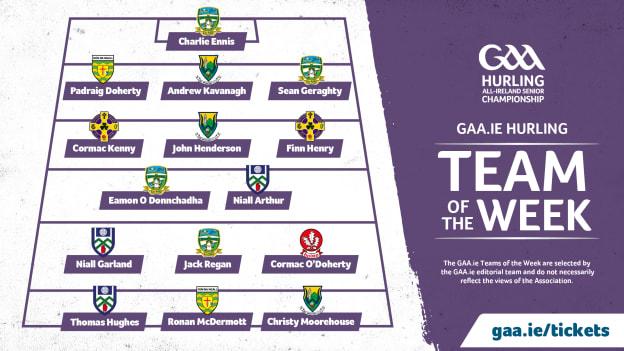 This week's GAA.ie Hurling Team of the Week.