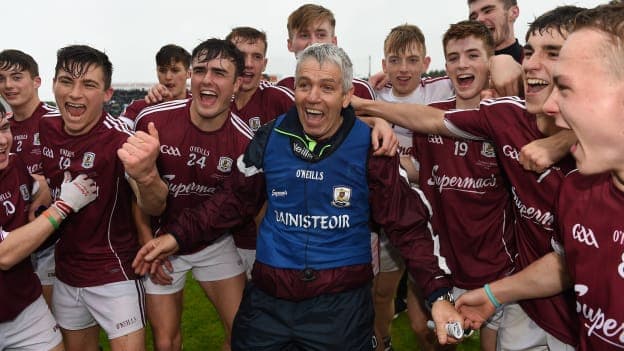Galway manager Stephen Joyce following the Conancht Minor title win in July.