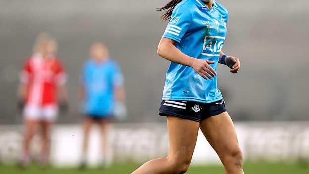 Sinead Goldrick starred for Dublin in their 2020 TG4 All-Ireland Senior Ladies Football Final victory over Cork. 